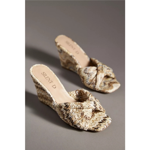 Anthropologie Shoes - Silent D for Anthropologie Katia Wedges